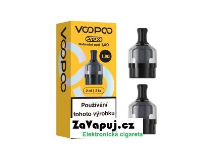 Cartridge VooPoo PnP-X 2ks 2ml 1,0ohm