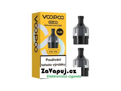 Cartridge VooPoo PnP-X 2ks 2ml 0,8ohm