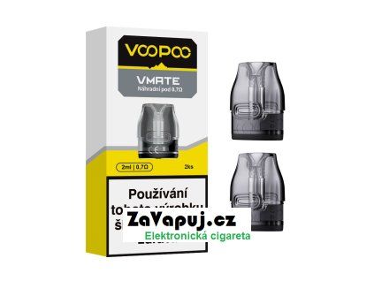 Cartridge VooPoo Vmate V2 2ml 2ks 0,7ohm