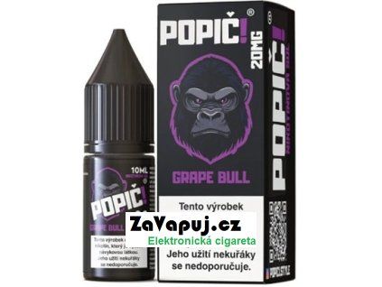liquid popic salt grape bull 10ml 20mg