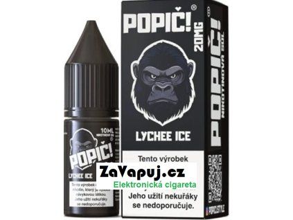 liquid popic salt lychee ice 10ml 20mg