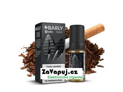 Liquid Barly Salt Black (Silný uzený tabák) 10ml 20mg