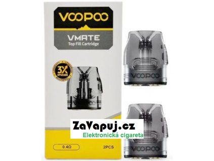 voopoo vmate top fill cartridge 04ohm 2ml 2pack
