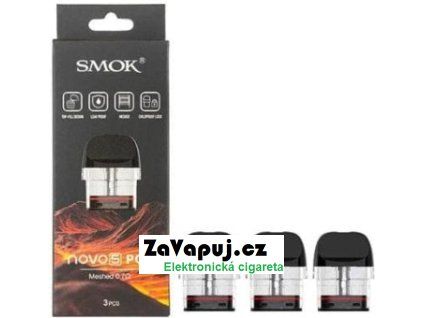 smoktech novo 5 mtl cartridge 07ohm 2ml 3pack