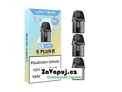 Cartridge Lost Vape E-Plus Pod V2 2ml 0,8ohm 3ks