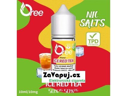 liquid oree salt red tea cerveny caj 10ml 10mg