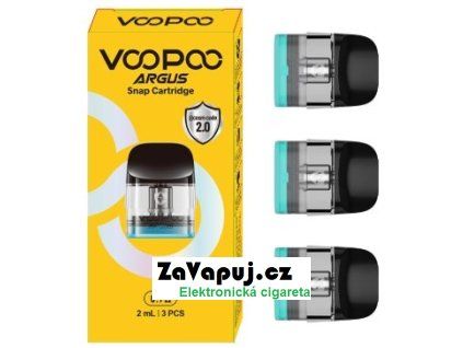 voopoo argus snap top fill cartridge 07ohm 2ml 3pack