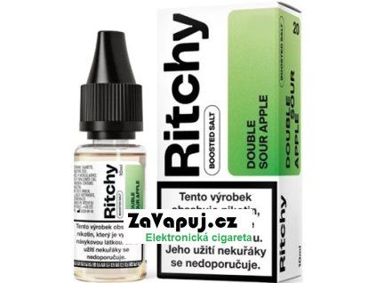 liquid ritchy salt double sour apple 10ml 20mg