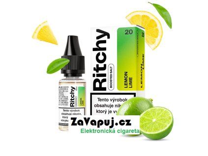 Liquid Ritchy Salt Lemon Lime (Citron a limetka) 10ml 10mg