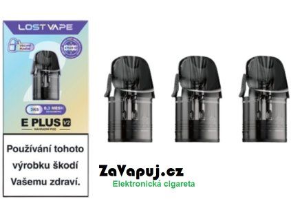 lost vape e plus v2 cartridge 03ohm 2ml 3pack