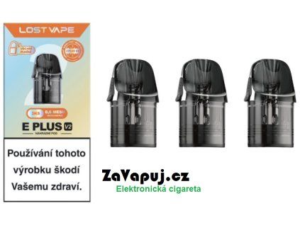 lost vape e plus v2 cartridge 06ohm 2ml 3pack
