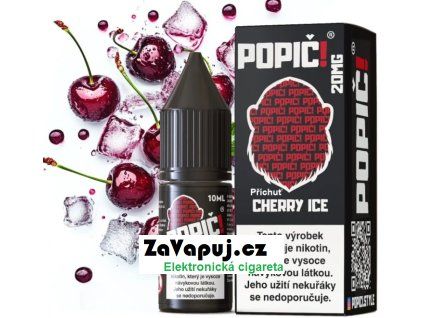 liquid popic salt cherry ice 10ml 20mg