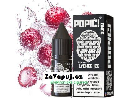 liquid popic salt lychee ice 10ml 20mg