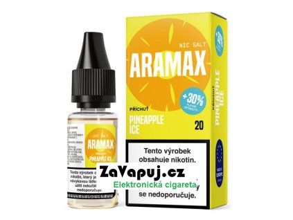 liquid aramax salt pineapple ice 10ml 20mg