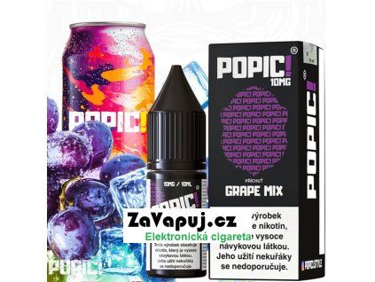 liquid popic salt grape mix 10ml 20mg