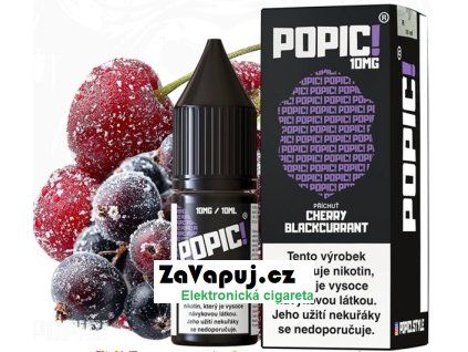 liquid popic salt cherry blackcurrant 10ml 10mg