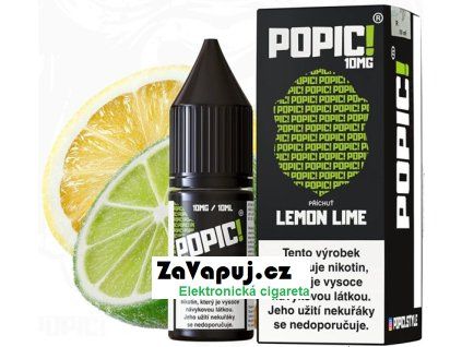 liquid popic salt lemon lime 10ml 10mg