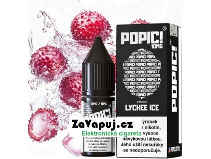 liquid popic salt lychee ice 10ml 10mg