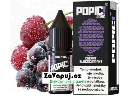 liquid popic salt cherry blackcurrant 10ml 20mg