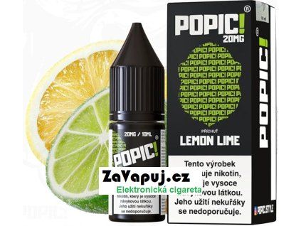 liquid popic salt lemon lime 10ml 20mg