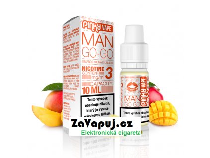 PinkyVape eliquid 10ml Man Go Go