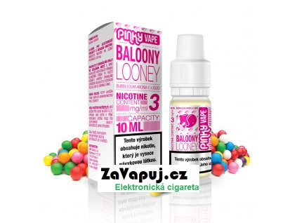 PinkyVape eliquid 10ml Baloony Looney