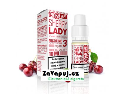 PinkyVape eliquid 10ml Sherry Lady