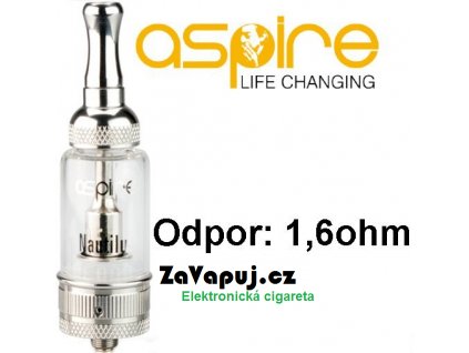 Clearomizér aSpire Nautilus BVC 5ml Čirý