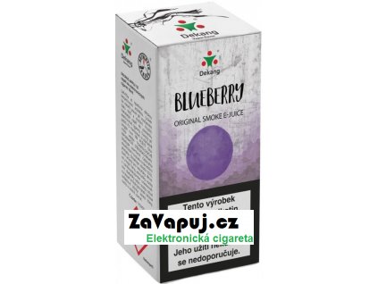 Liquid Dekang Blueberry 10ml-3mg (Borůvka)