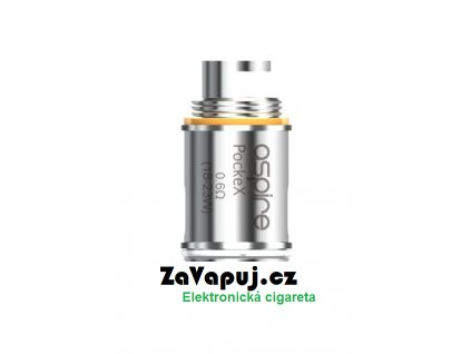 aSpire PockeX žhavící hlava 0,6ohm