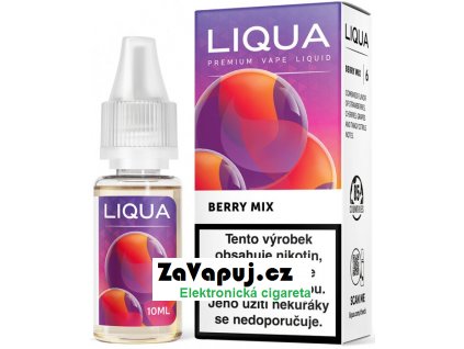 Liquid LIQUA CZ Elements Berry Mix 10ml-3mg (lesní plody)