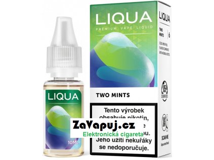 Liquid LIQUA CZ Elements Two Mints 10ml-0mg (Chuť máty a mentolu)