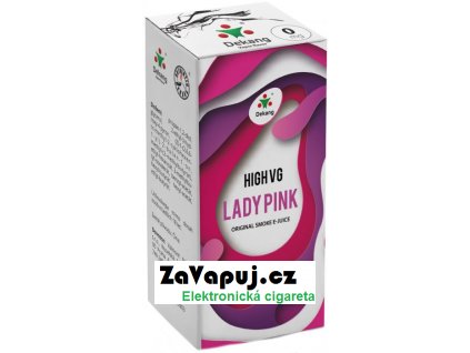 Liquid Dekang High VG Lady Pink 10ml - 0mg (Borůvka s broskví)