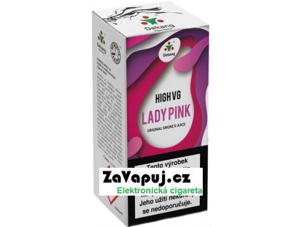 Liquid Dekang High VG Lady Pink 10ml - 1,5mg (Borůvka s broskví)
