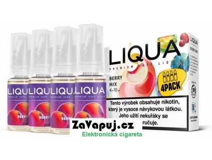 Liquid LIQUA Berry Mix (Lesní plody) 4x10ml 6mg