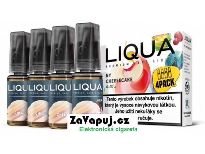 Liquid LIQUA CZ MIX 4Pack NY Cheesecake 10ml-3mg