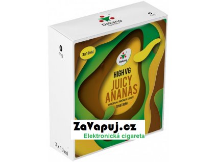 Liquid Dekang High VG 3Pack Juicy Ananas 3x10ml - 0mg