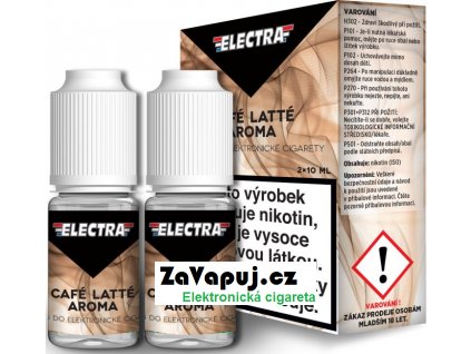 Liquid ELECTRA 2Pack Cafe Latte 2x10ml - 6mg