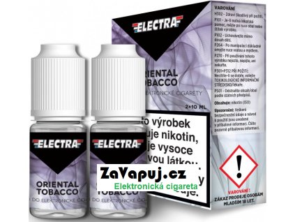 Liquid ELECTRA 2Pack Oriental Tobacco 2x10ml - 12mg