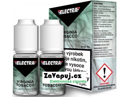 Liquid ELECTRA 2Pack Virginia Tobacco 2x10ml - 0mg