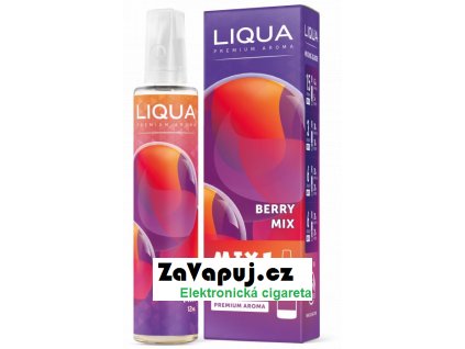 Příchuť Liqua Mix&Go 12ml Berry Mix