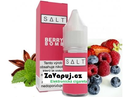 liquid juice sauz salt cz berry bomb 10ml 10mg