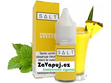 liquid juice sauz salt cz pineapple breeze 10ml 10mg