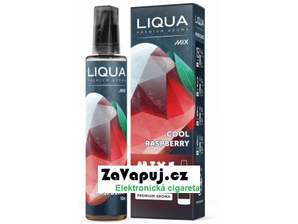 Příchuť Liqua Mix&Go 12ml Cool Raspberry