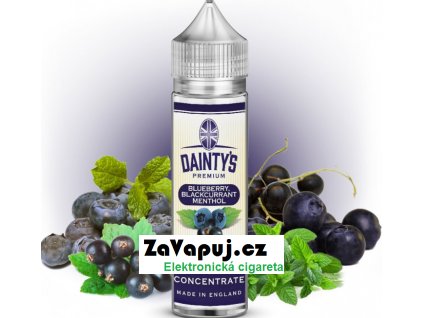 Příchuť Dainty´s Premium Blueberry Blackcurrant Menthol 20ml