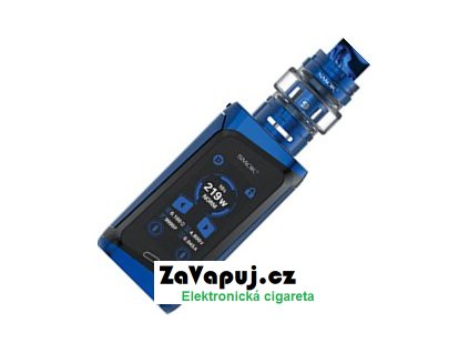 Smoktech Morph TC219W Grip Full Kit Black and Prism Blue