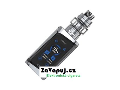 Smoktech Morph TC219W Grip Full Kit Black and Prism Chrome
