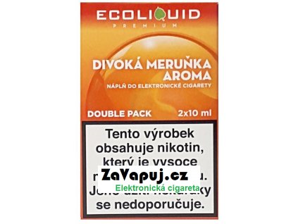 Liquid Ecoliquid Premium 2Pack Wild Apricot 2x10ml - 3mg
