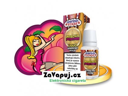 Liquid American Stars Peach’s Peaches 10ml