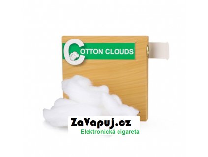 Přírodní japonská vata Vapefly Cotton Clouds